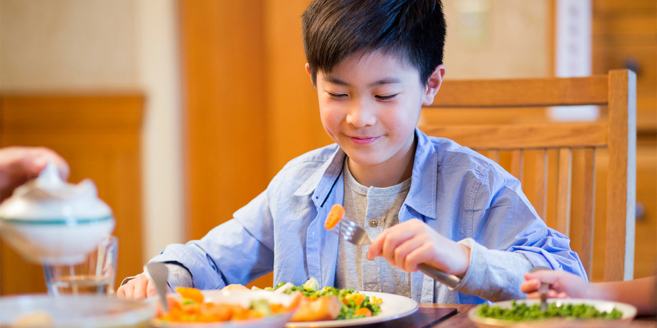 Kids Eating Healthy