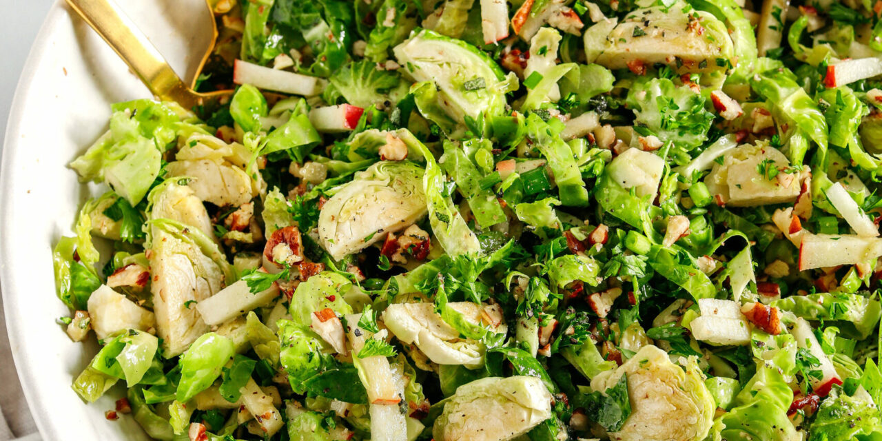 Fall Brussels Sprout Salad