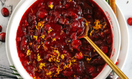 Healthy Cranberry Sauce